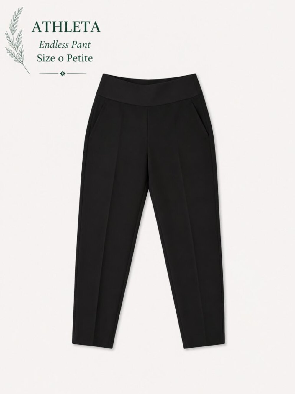ATHLETA Endless Pant in Black size 0 P